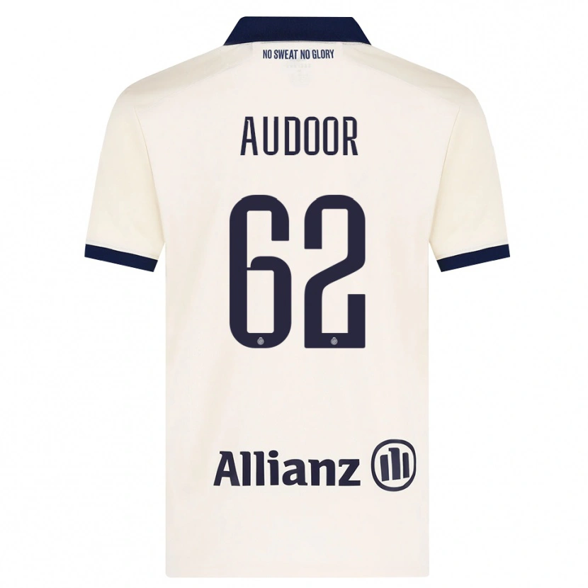 Danxen Kinder Lynnt Audoor #62 Beige Schwarz Auswärtstrikot Trikot 2026/27 T-Shirt