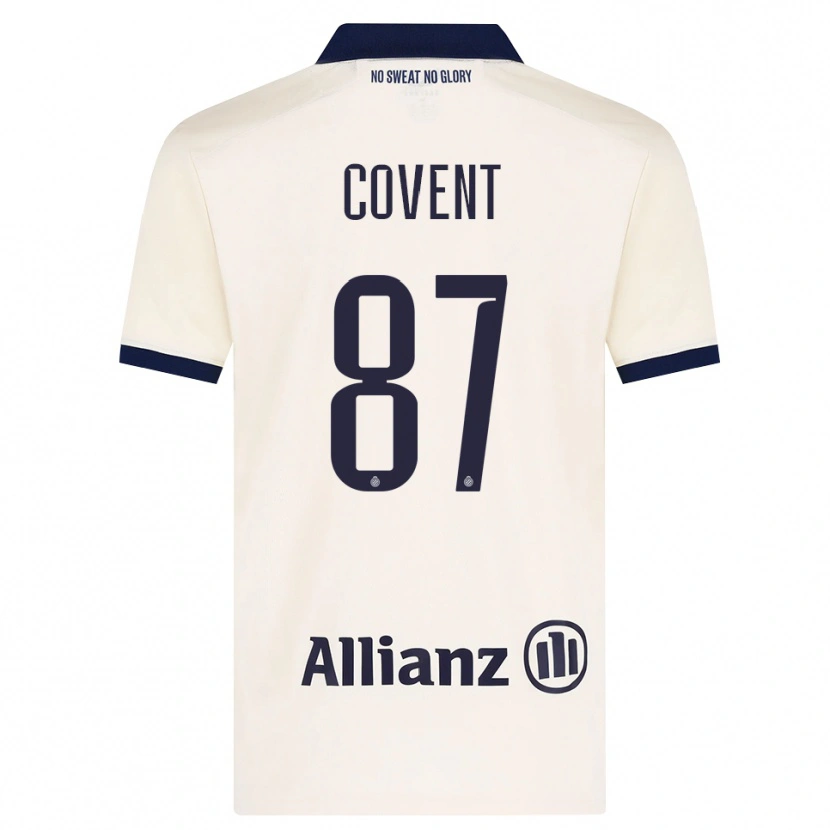 Danxen Kinder Jorijn Covent #87 Beige Schwarz Auswärtstrikot Trikot 2026/27 T-Shirt