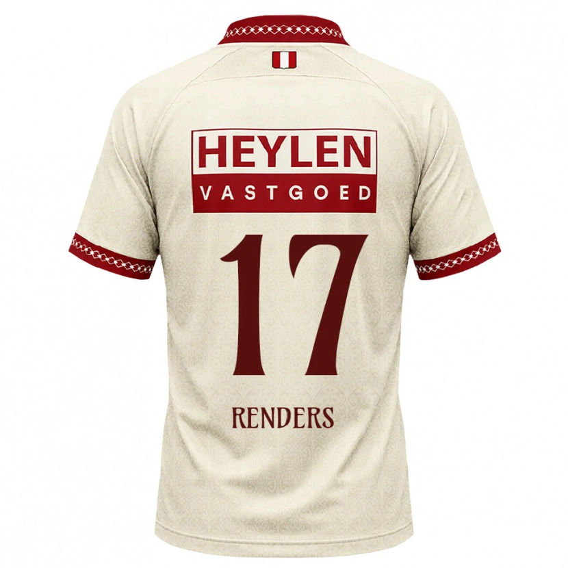 Danxen Kinder Semm Renders #17 Beige Rot Auswärtstrikot Trikot 2026/27 T-Shirt