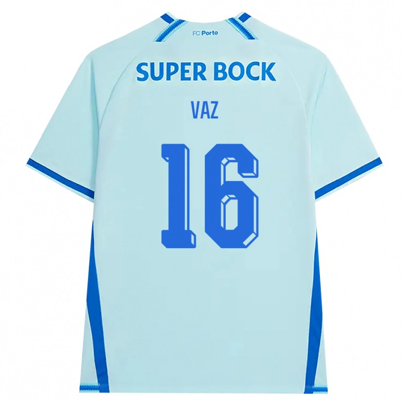 Danxen Kinder Matilde Vaz #16 Hellcyan Blau Ausweichtrikot Trikot 2026/27 T-Shirt