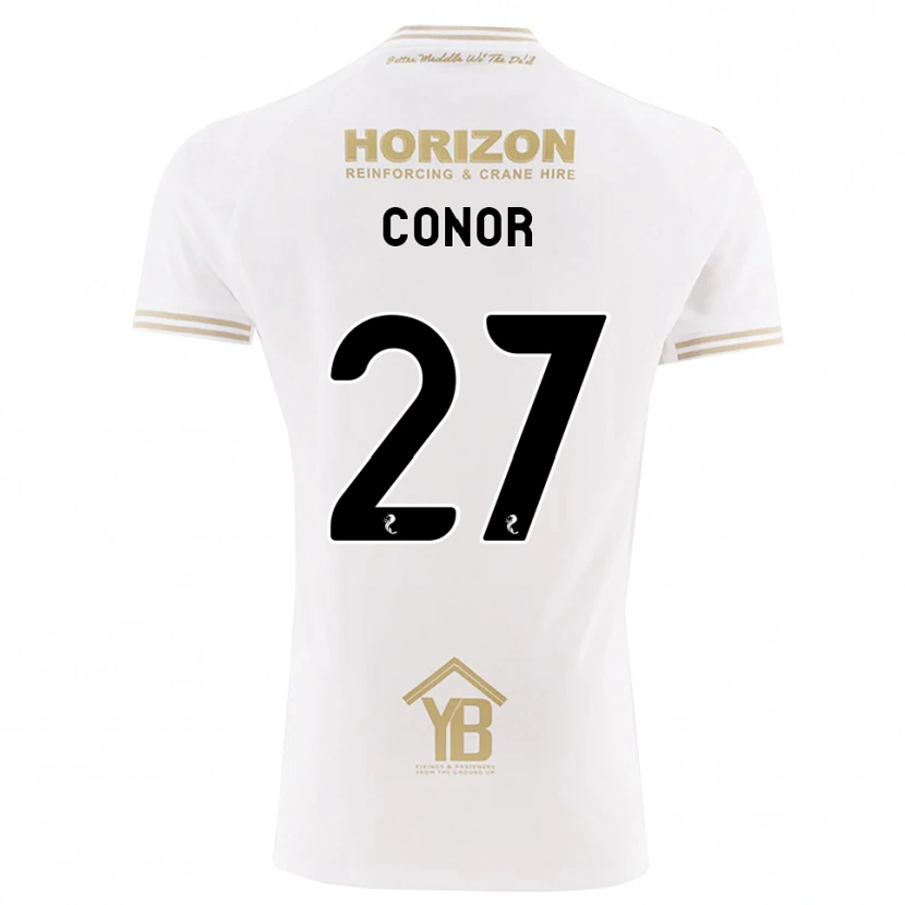 Danxen Kinder Conor Mcleod #27 Weizen Weiß Auswärtstrikot Trikot 2026/27 T-Shirt