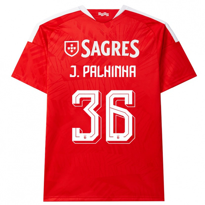 Danxen Kinder João Palhinha #36 Rot Weiß Gelb Heimtrikot Trikot 2026/27 T-Shirt