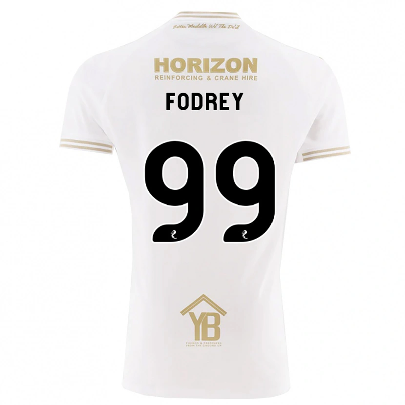 Danxen Herren Cj Fodrey #99 Weizen Weiß Auswärtstrikot Trikot 2026/27 T-Shirt