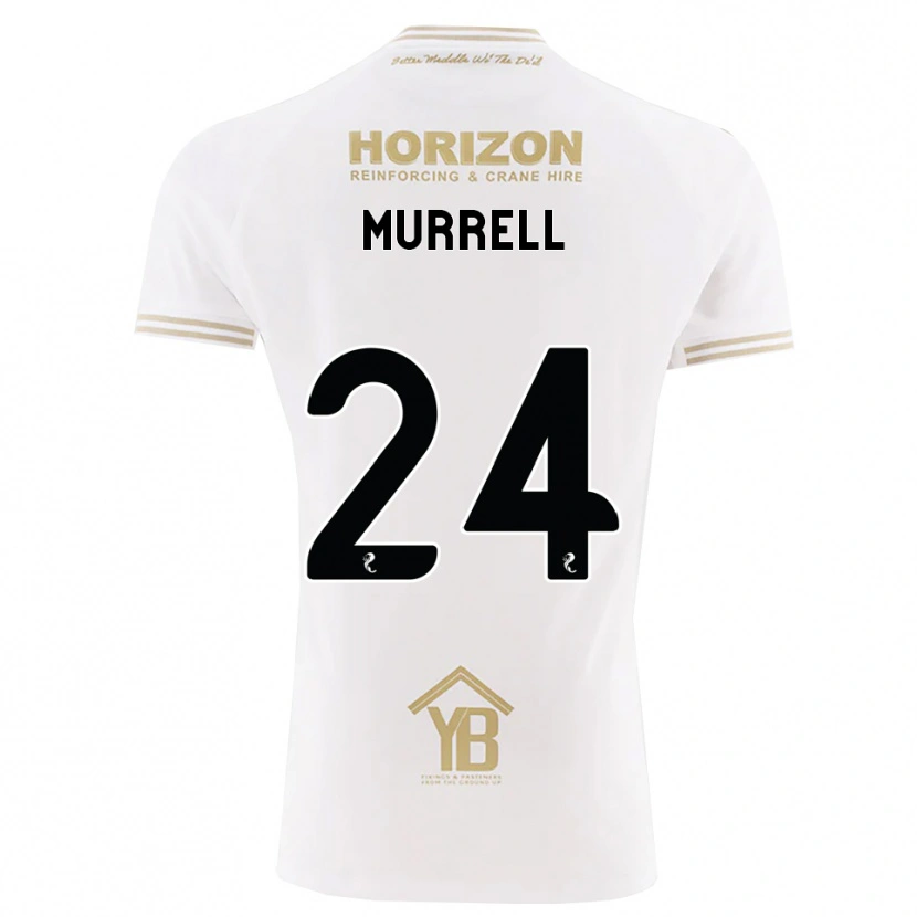 Danxen Herren Jacob Murrell #24 Weizen Weiß Auswärtstrikot Trikot 2026/27 T-Shirt