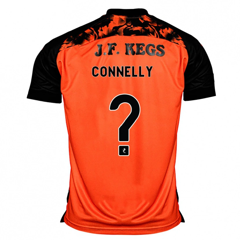 Danxen Herren David Connelly #0 Orange Schwarz Weiß Heimtrikot Trikot 2026/27 T-Shirt