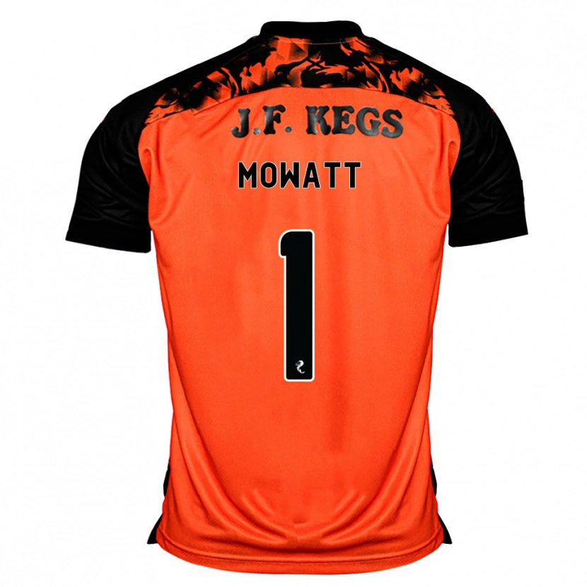 Danxen Herren Beth Mowatt #1 Orange Schwarz Weiß Heimtrikot Trikot 2026/27 T-Shirt