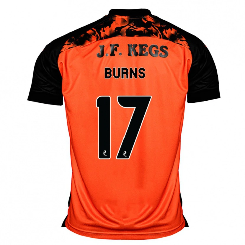 Danxen Herren Megan Burns #17 Orange Schwarz Weiß Heimtrikot Trikot 2026/27 T-Shirt