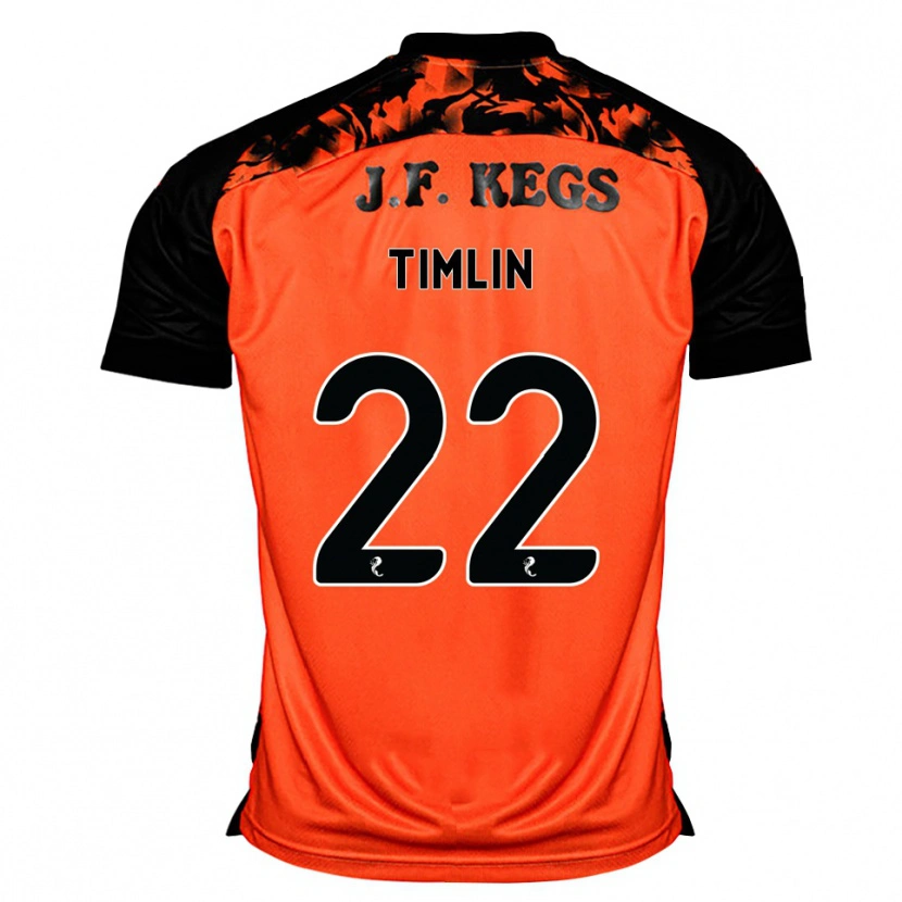Danxen Herren Sophie Timlin #22 Orange Schwarz Weiß Heimtrikot Trikot 2026/27 T-Shirt