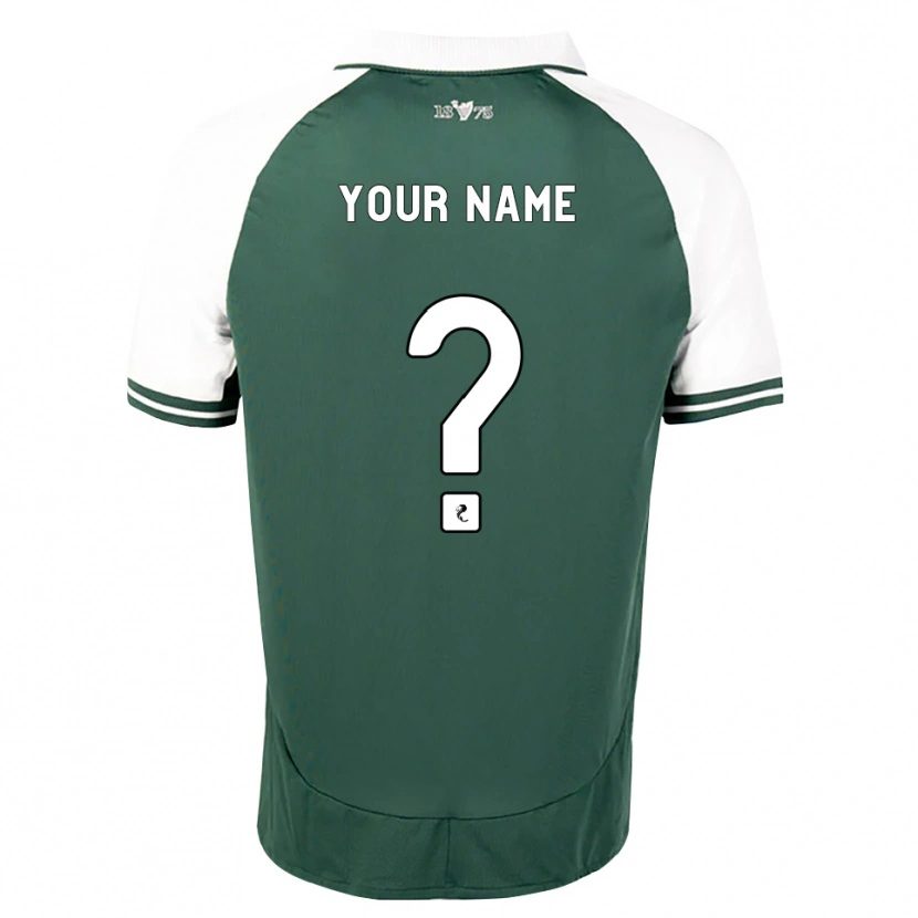 Danxen Herren Ihren Namen #0 Seegrün Weiß Heimtrikot Trikot 2026/27 T-Shirt