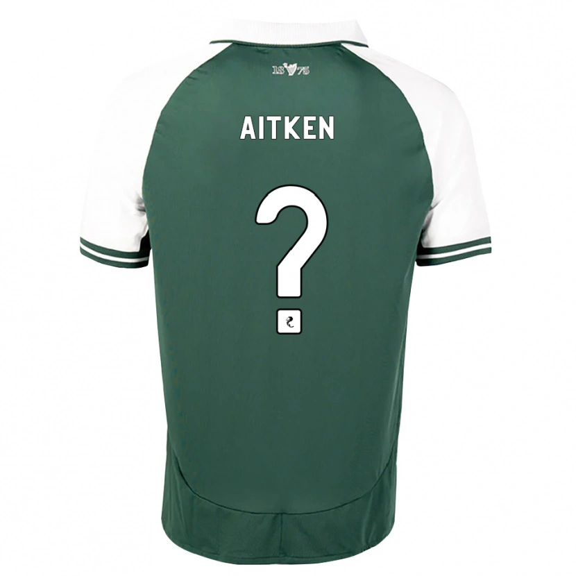 Danxen Herren Conor Aitken #0 Seegrün Weiß Heimtrikot Trikot 2026/27 T-Shirt