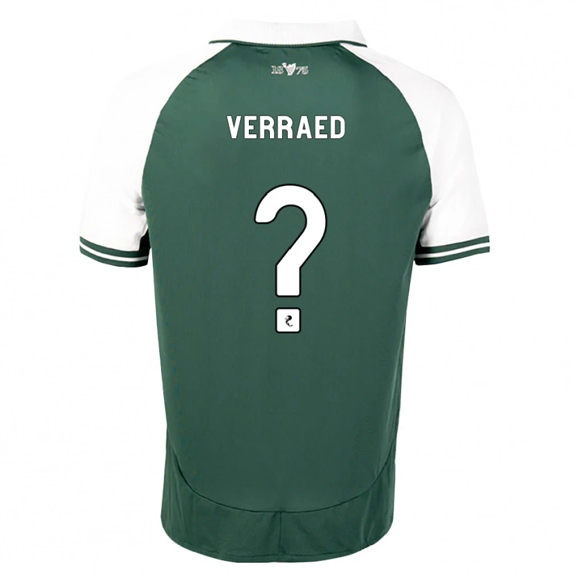 Danxen Herren Henry Verraed #0 Seegrün Weiß Heimtrikot Trikot 2026/27 T-Shirt