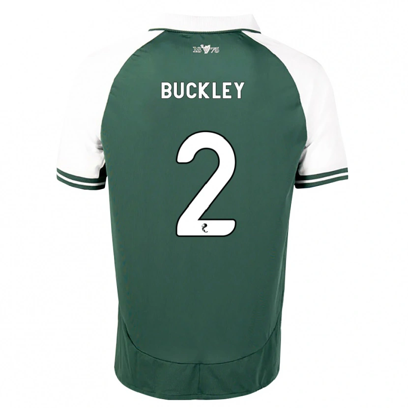 Danxen Herren Adam Buckley #2 Seegrün Weiß Heimtrikot Trikot 2026/27 T-Shirt
