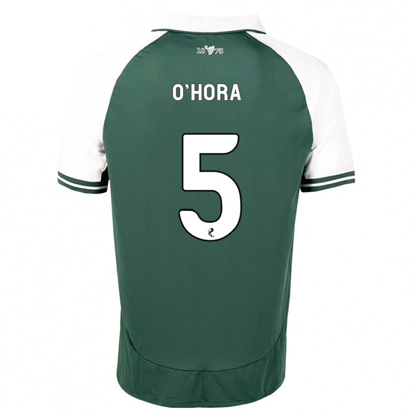 Danxen Herren Warren O'hora #5 Seegrün Weiß Heimtrikot Trikot 2026/27 T-Shirt