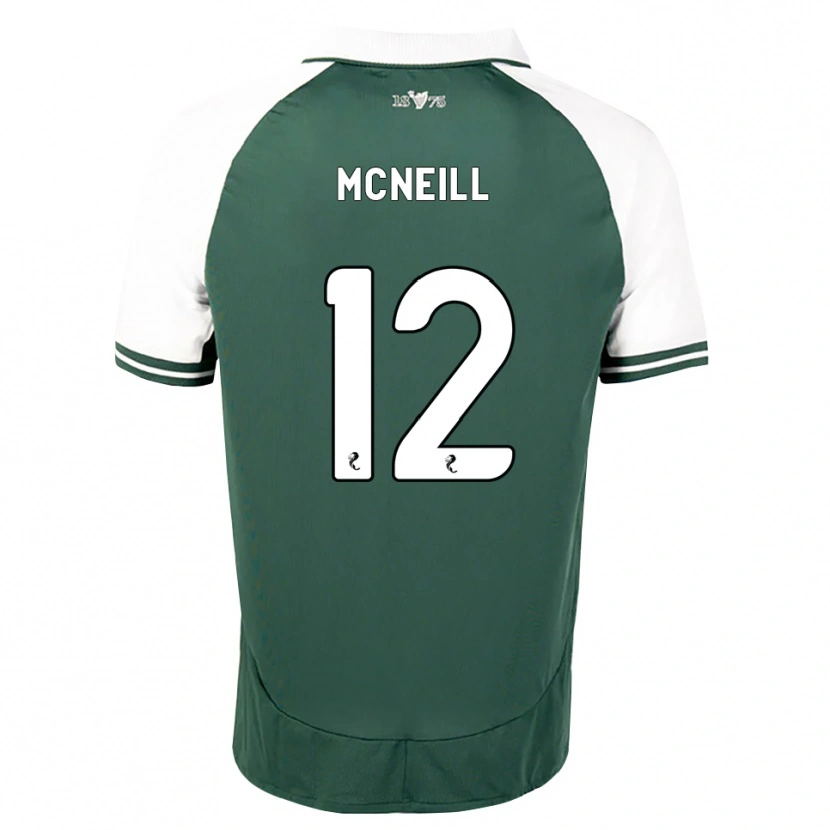 Danxen Herren Lewis Mcneill #12 Seegrün Weiß Heimtrikot Trikot 2026/27 T-Shirt