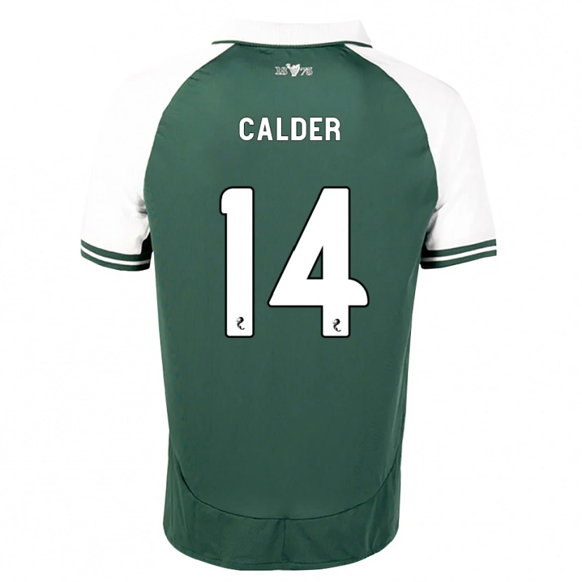 Danxen Herren Owen Calder #14 Seegrün Weiß Heimtrikot Trikot 2026/27 T-Shirt