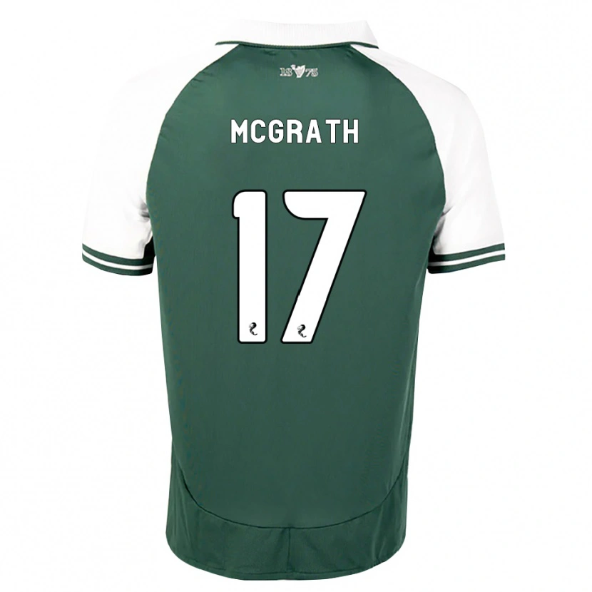 Danxen Herren Jamie Mcgrath #17 Seegrün Weiß Heimtrikot Trikot 2026/27 T-Shirt