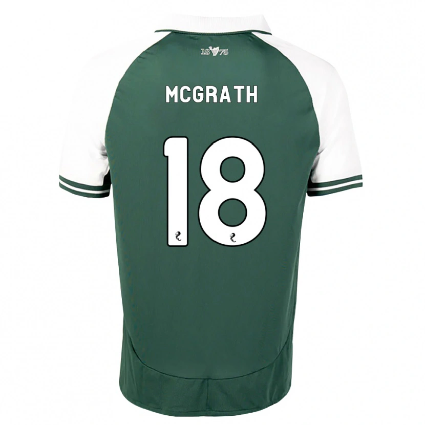 Danxen Herren Joseph Mcgrath #18 Seegrün Weiß Heimtrikot Trikot 2026/27 T-Shirt