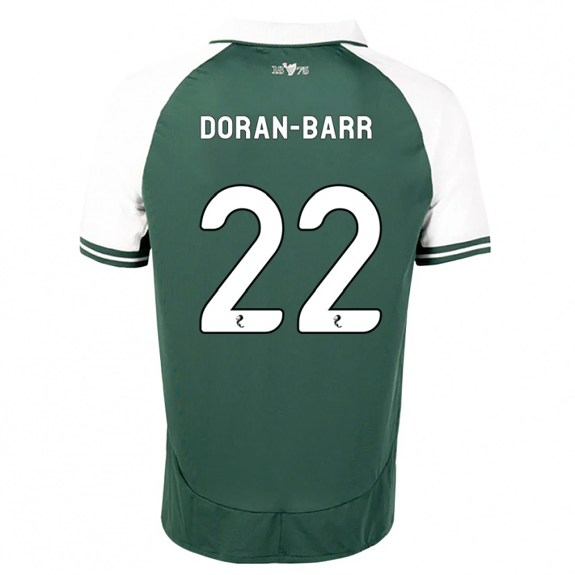 Danxen Herren Lauren Doran-Barr #22 Seegrün Weiß Heimtrikot Trikot 2026/27 T-Shirt