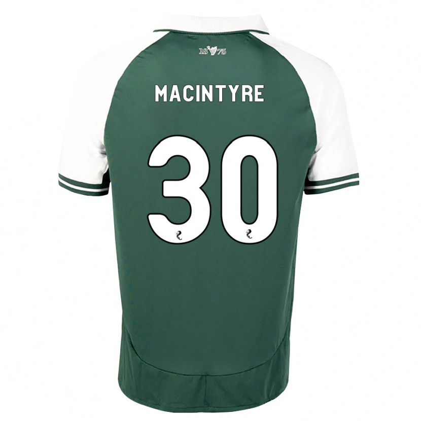 Danxen Herren Jacob Macintyre #30 Seegrün Weiß Heimtrikot Trikot 2026/27 T-Shirt