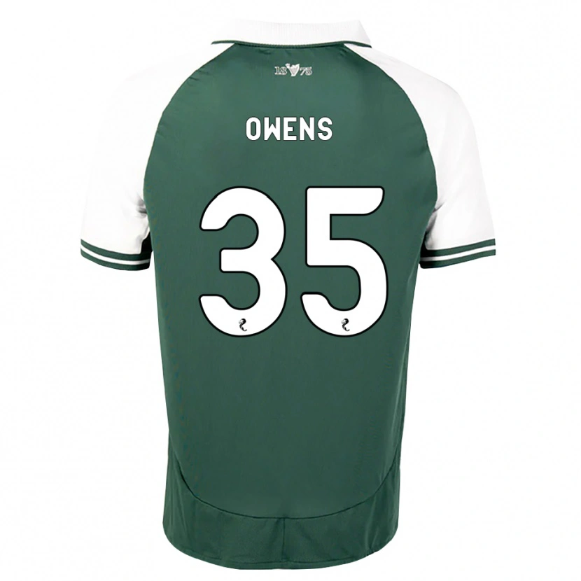 Danxen Herren Freddie Owens #35 Seegrün Weiß Heimtrikot Trikot 2026/27 T-Shirt