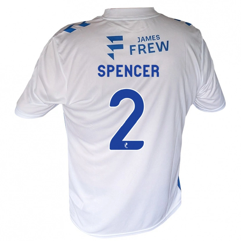Danxen Herren Joe Spencer #2 Königsblau Weiß Heimtrikot Trikot 2026/27 T-Shirt