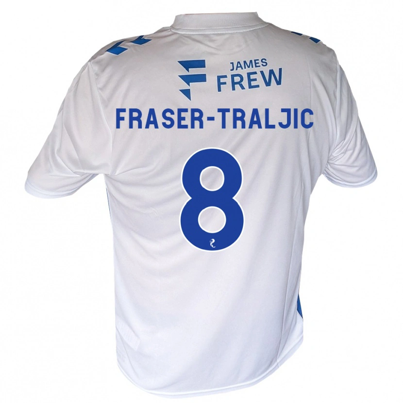 Danxen Herren Kali Fraser-Traljic #8 Königsblau Weiß Heimtrikot Trikot 2026/27 T-Shirt