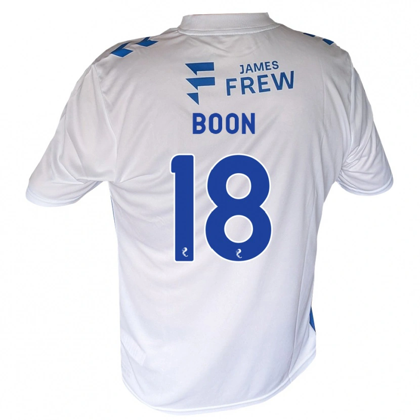 Danxen Herren Aiden Boon #18 Königsblau Weiß Heimtrikot Trikot 2026/27 T-Shirt