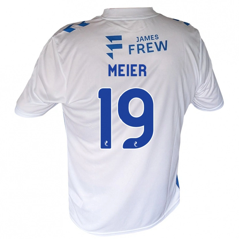 Danxen Herren Jonathan Meier #19 Königsblau Weiß Heimtrikot Trikot 2026/27 T-Shirt