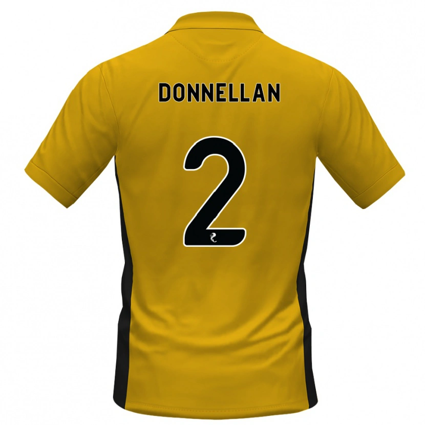Danxen Herren Shaun Donnellan #2 Orange Schwarz Heimtrikot Trikot 2026/27 T-Shirt