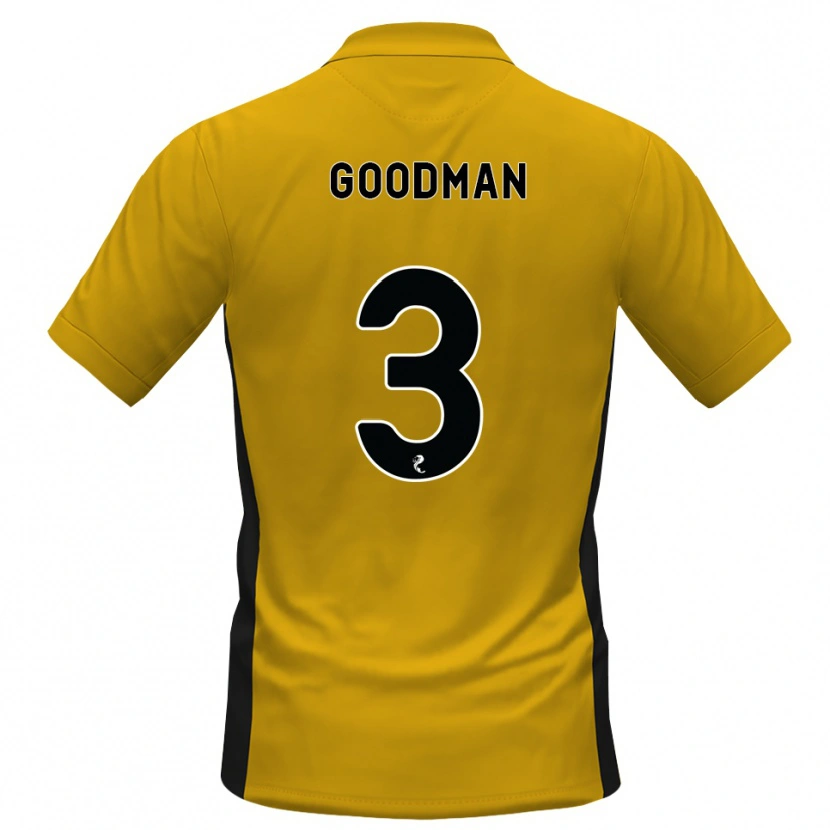 Danxen Herren Mya Goodman #3 Orange Schwarz Heimtrikot Trikot 2026/27 T-Shirt