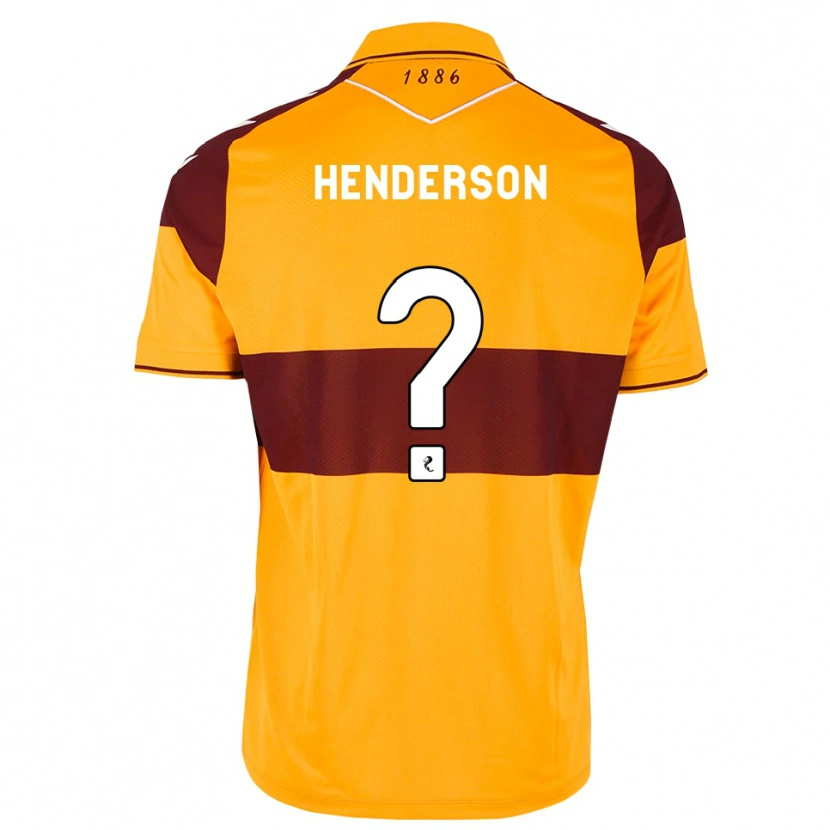Danxen Herren Jude Henderson #0 Maroon Orange Heimtrikot Trikot 2026/27 T-Shirt