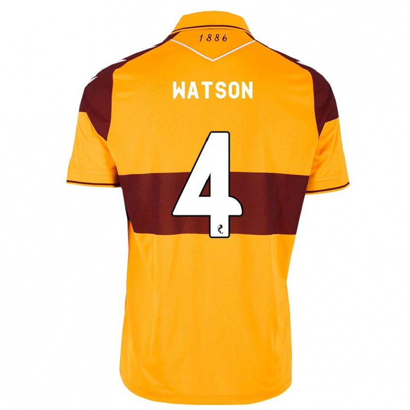 Danxen Herren Chelsie Watson #4 Maroon Orange Heimtrikot Trikot 2026/27 T-Shirt
