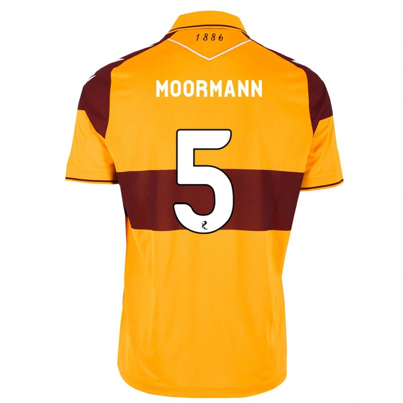 Danxen Herren Martin Moormann #5 Maroon Orange Heimtrikot Trikot 2026/27 T-Shirt