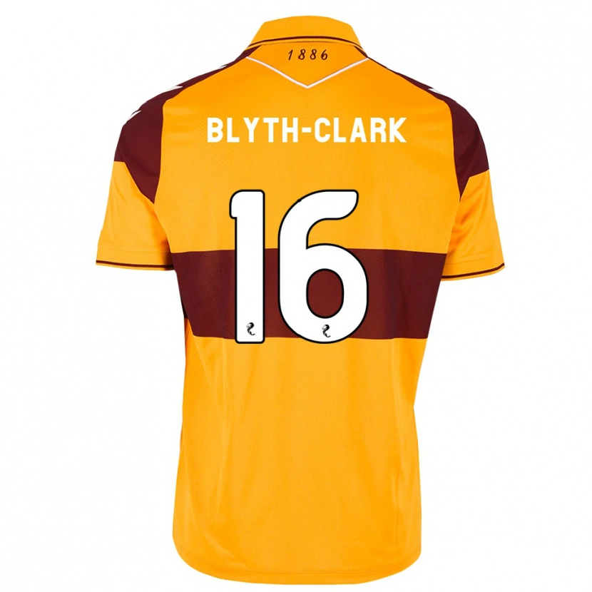 Danxen Herren Mason Blyth-Clark #16 Maroon Orange Heimtrikot Trikot 2026/27 T-Shirt