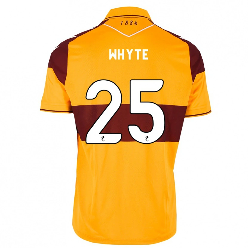 Danxen Herren Olly Whyte #25 Maroon Orange Heimtrikot Trikot 2026/27 T-Shirt