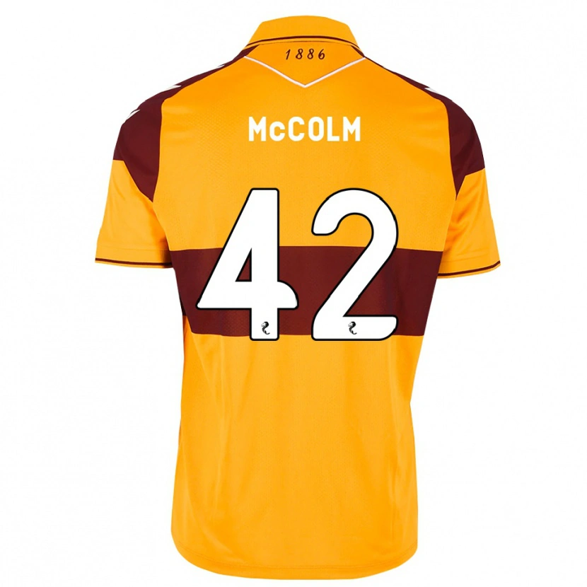 Danxen Herren Rocco Mccolm #42 Maroon Orange Heimtrikot Trikot 2026/27 T-Shirt
