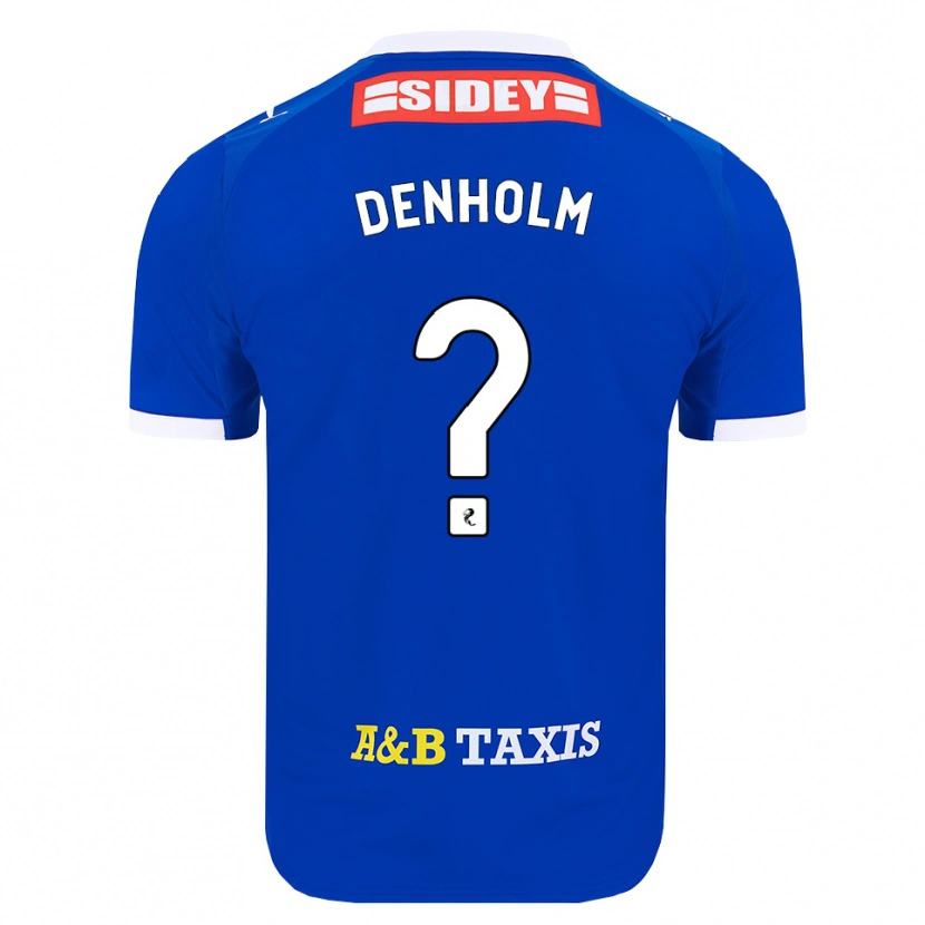 Danxen Herren Ben Denholm #0 Blau Rot Gelb Heimtrikot Trikot 2026/27 T-Shirt