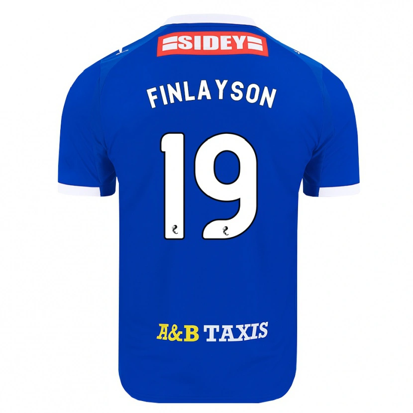 Danxen Herren Danny Finlayson #19 Blau Rot Gelb Heimtrikot Trikot 2026/27 T-Shirt