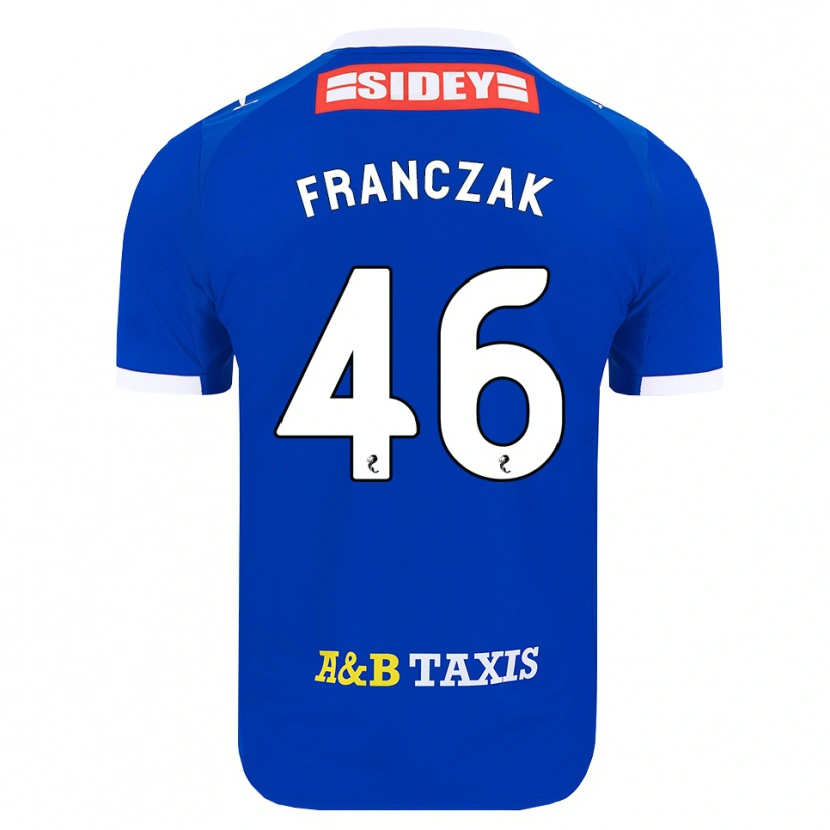 Danxen Herren Franciszek Franczak #46 Blau Rot Gelb Heimtrikot Trikot 2026/27 T-Shirt