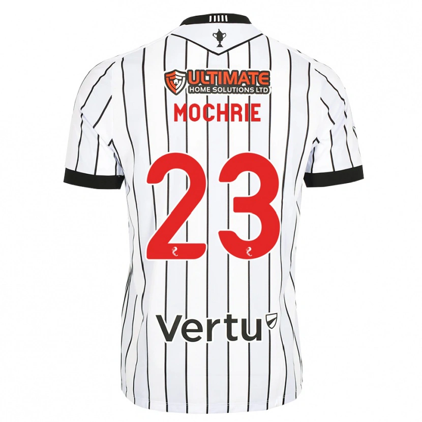 Danxen Herren Chris Mochrie #23 Weiß Schwarz Rot Heimtrikot Trikot 2026/27 T-Shirt
