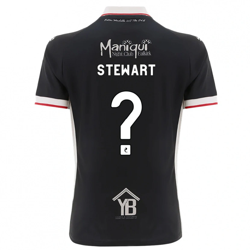Danxen Herren Ella Stewart #0 Schwarz Weiß Rot Heimtrikot Trikot 2026/27 T-Shirt
