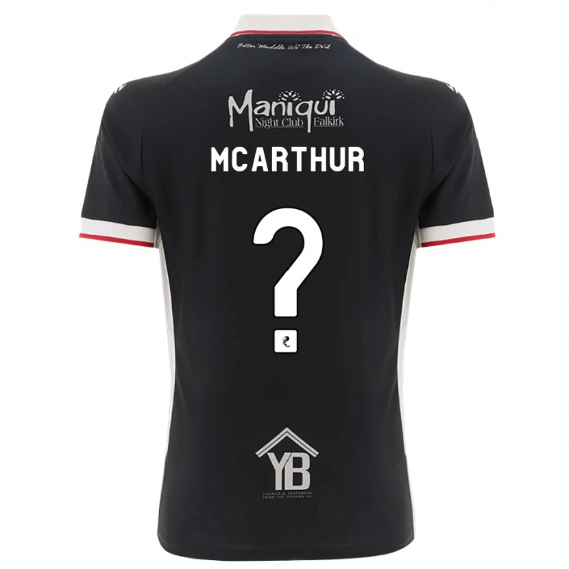 Danxen Herren Lucy Mcarthur #0 Schwarz Weiß Rot Heimtrikot Trikot 2026/27 T-Shirt