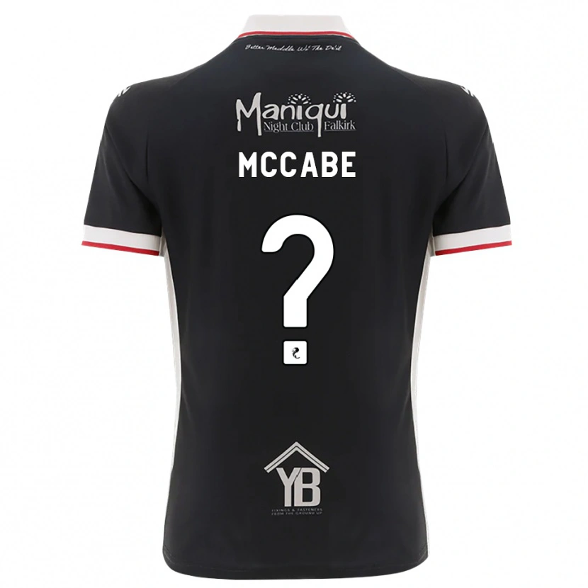 Danxen Herren Karen Mccabe #0 Schwarz Weiß Rot Heimtrikot Trikot 2026/27 T-Shirt