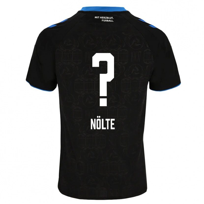 Danxen Herren Jannik Nölte #0 Schwarz Weiß Rot Heimtrikot Trikot 2026/27 T-Shirt