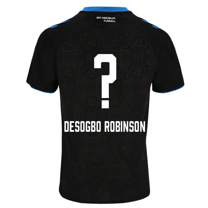 Danxen Herren Jermaine Desogbo Robinson #0 Schwarz Weiß Rot Heimtrikot Trikot 2026/27 T-Shirt