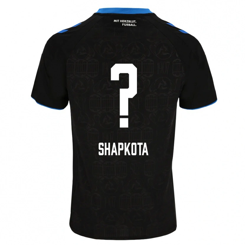 Danxen Herren Raul Shapkota #0 Schwarz Weiß Rot Heimtrikot Trikot 2026/27 T-Shirt