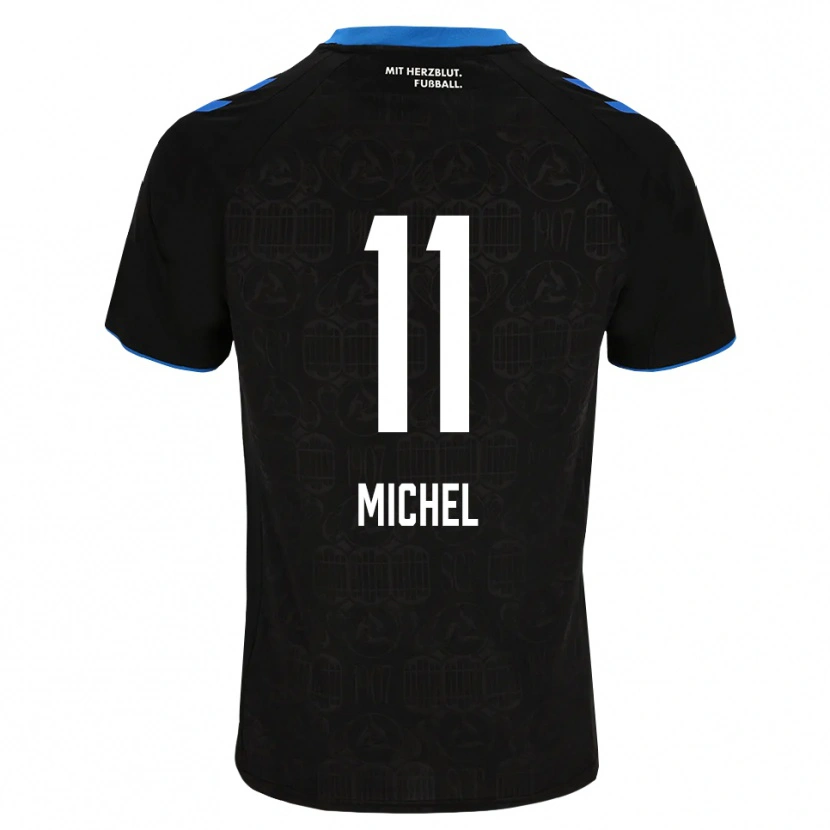 Danxen Herren Sven Michel #11 Schwarz Weiß Rot Heimtrikot Trikot 2026/27 T-Shirt