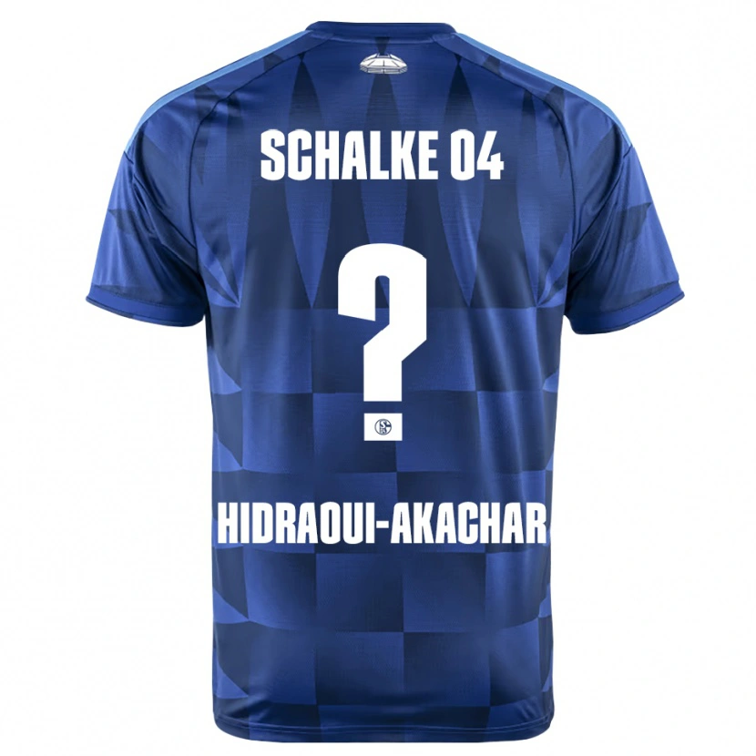 Danxen Herren Yassin Hidraoui-Akachar #0 Dunkelblau Gelb Weiß Heimtrikot Trikot 2026/27 T-Shirt