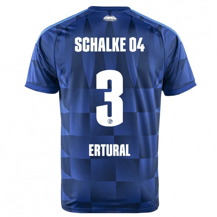 Danxen Herren Levin Ertural #3 Dunkelblau Gelb Weiß Heimtrikot Trikot 2026/27 T-Shirt