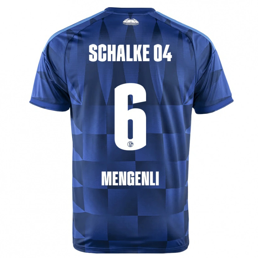 Danxen Herren Yusuf Mengenli #6 Dunkelblau Gelb Weiß Heimtrikot Trikot 2026/27 T-Shirt